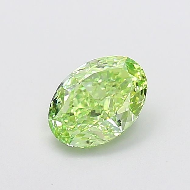Loose Diamond - OVAL 1.12ct Fancy Vivid Green VVS1: Loose Diamond - OVAL 1.12ct Fancy Vivid Green VVS1 Source: This is a real non-mined Diamond that has been grown in a lab Shape: OVAL Carats: 1.12 Color: Fancy Vivid Green Certification: IGI Video: