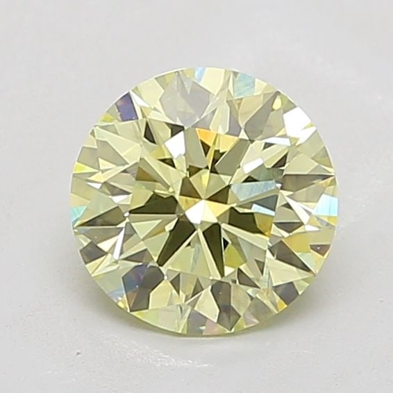 Ideal Loose Diamond - ROUND 1.64ct Fancy Light Yellow VVS2: Ideal Loose Diamond - ROUND 1.64ct Fancy Light Yellow VVS2 Source: This is a real non-mined Diamond that has been grown in a lab Shape: ROUND Carats: 1.64 Color: Fancy Light Yellow Certification: IGI 