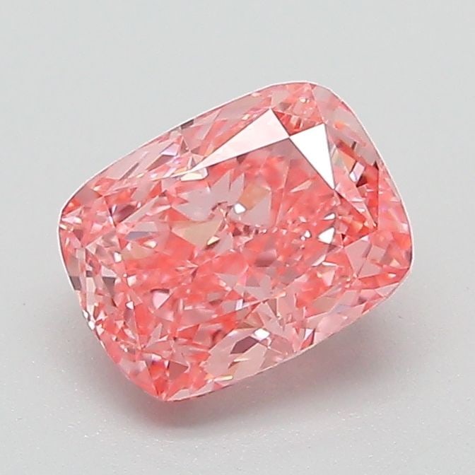 Loose Diamond - CUSHION MODIFIED 1.18ct Fancy Vivid Pink VVS2: Loose Diamond - CUSHION MODIFIED 1.18ct Fancy Vivid Pink VVS2 Source: This is a real non-mined Diamond that has been grown in a lab Shape: CUSHION MODIFIED Carats: 1.18 Color: Fancy Vivid Pink Certifi
