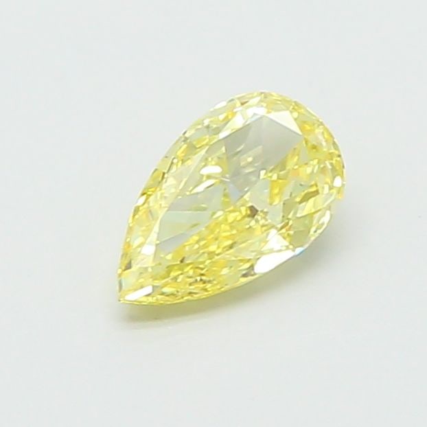 Loose Diamond - PEAR 0.51ct Fancy Intense Yellow VS1: Loose Diamond - PEAR 0.51ct Fancy Intense Yellow VS1 Source: This is a real non-mined Diamond that has been grown in a lab Shape: PEAR Carats: 0.51 Color: Fancy Intense Yellow Certification: IGI Video