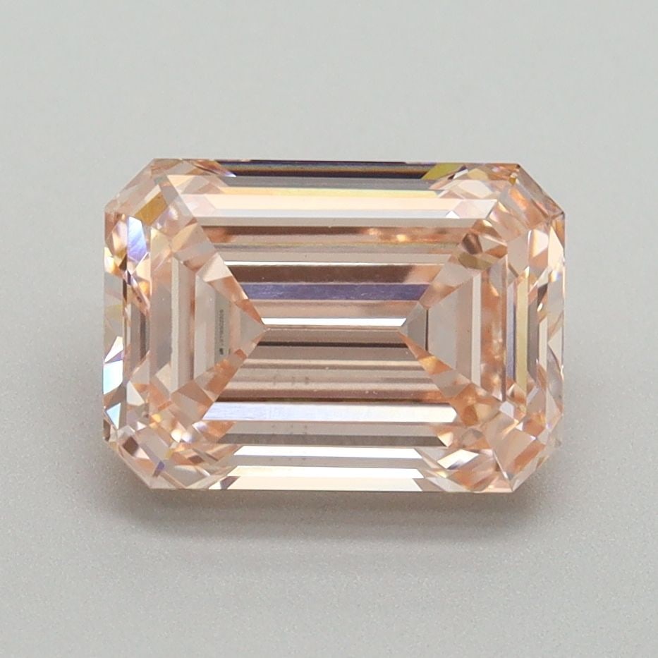 Loose Diamond - EMERALD 2.22ct Fancy Intense Pink VS1: Loose Diamond - EMERALD 2.22ct Fancy Intense Pink VS1 Source: This is a real non-mined Diamond that has been grown in a lab Shape: EMERALD Carats: 2.22 Color: Fancy Intense Pink Certification: IGI Vid