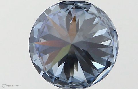Loose Diamond - ROUND 1.0ct Fancy Vivid Blue SI1 (1 of 1)