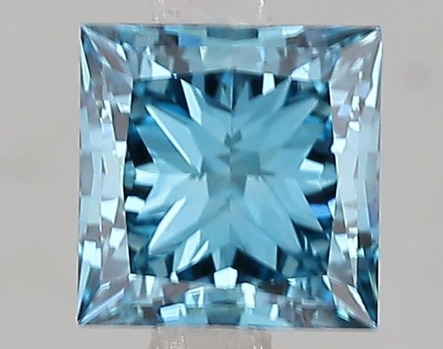 Loose Diamond - PRINCESS 1.61ct Fancy Vivid Blue VS1: Loose Diamond - PRINCESS 1.61ct Fancy Vivid Blue VS1 Source: This is a real non-mined Diamond that has been grown in a lab Shape: PRINCESS Carats: 1.61 Color: Fancy Vivid Blue Certification: IGI Video
