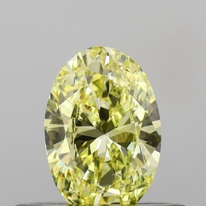 Loose Diamond - OVAL 0.43ct Fancy Intense Yellow VS2: Loose Diamond - OVAL 0.43ct Fancy Intense Yellow VS2 Source: This is a real non-mined Diamond that has been grown in a lab Shape: OVAL Carats: 0.43 Color: Fancy Intense Yellow Certification: IGI Video