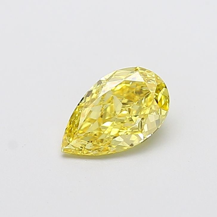 Loose Diamond - PEAR 1.01ct Fancy Vivid Yellow VS2: Loose Diamond - PEAR 1.01ct Fancy Vivid Yellow VS2 Source: This is a real non-mined Diamond that has been grown in a lab Shape: PEAR Carats: 1.01 Color: Fancy Vivid Yellow Certification: IGI Video: