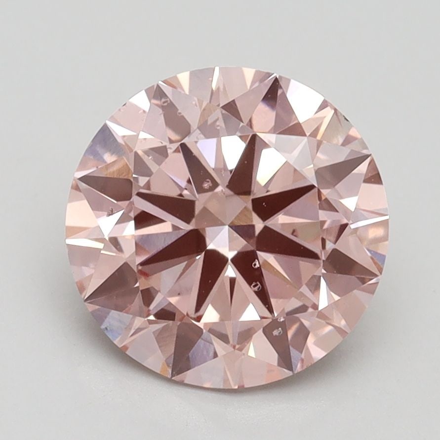 Loose Diamond - ROUND 2.5ct Fancy Intense Pink SI1: Loose Diamond - ROUND 2.5ct Fancy Intense Pink SI1 Source: This is a real non-mined Diamond that has been grown in a lab Shape: ROUND Carats: 2.5 Color: Fancy Intense Pink Certification: IGI Video: