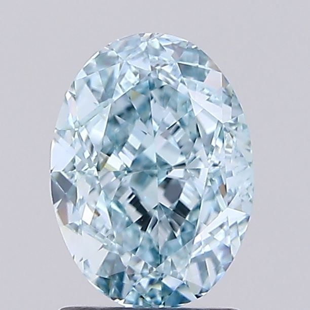 Loose Diamond - OVAL 2.16ct Fancy Vivid Blue VVS2: Loose Diamond - OVAL 2.16ct Fancy Vivid Blue VVS2 Source: This is a real non-mined Diamond that has been grown in a lab Shape: OVAL Carats: 2.16 Color: Fancy Vivid Blue Certification: IGI Video: