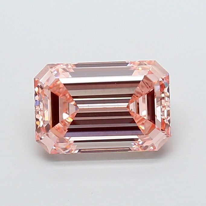 Loose Diamond - EMERALD 2.79ct Fancy Intense Pink VS1: Loose Diamond - EMERALD 2.79ct Fancy Intense Pink VS1 Source: This is a real non-mined Diamond that has been grown in a lab Shape: EMERALD Carats: 2.79 Color: Fancy Intense Pink Certification: IGI Vid