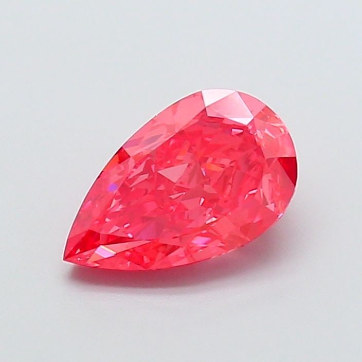 Loose Diamond - PEAR 2.72ct Fancy Vivid Pink VS1: Loose Diamond - PEAR 2.72ct Fancy Vivid Pink VS1 Source: This is a real non-mined Diamond that has been grown in a lab Shape: PEAR Carats: 2.72 Color: Fancy Vivid Pink Certification: IGI Video: