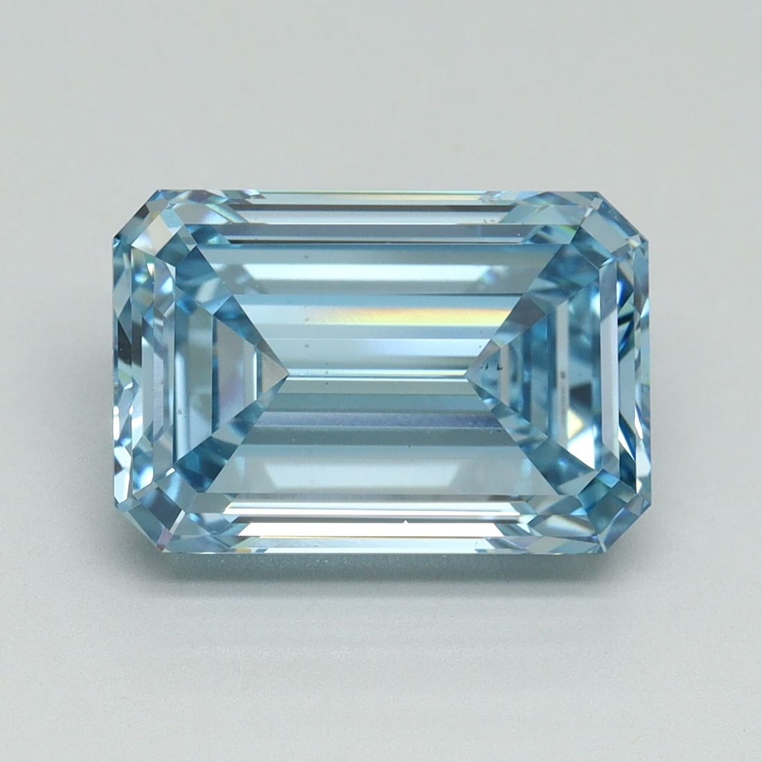 Loose Diamond - EMERALD 5.02ct Fancy Intense Blue VS1: Loose Diamond - EMERALD 5.02ct Fancy Intense Blue VS1 Source: This is a real non-mined Diamond that has been grown in a lab Shape: EMERALD Carats: 5.02 Color: Fancy Intense Blue Certification: IGI Vid
