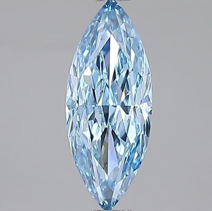 Loose Diamond - MARQUISE 1.09ct Fancy Vivid Blue VVS2: Loose Diamond - MARQUISE 1.09ct Fancy Vivid Blue VVS2 Source: This is a real non-mined Diamond that has been grown in a lab Shape: MARQUISE Carats: 1.09 Color: Fancy Vivid Blue Certification: IGI Vide
