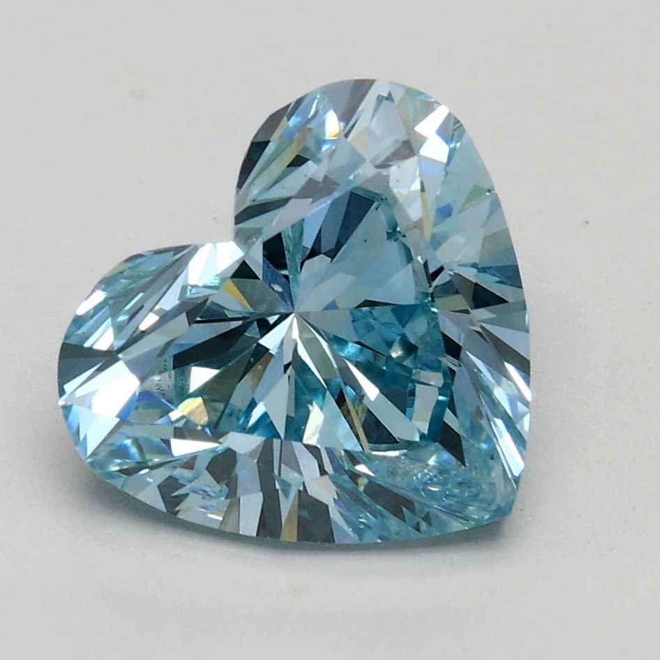 Loose Diamond - HEART 2.0ct Fancy Vivid Blue SI1 (1 of 1)