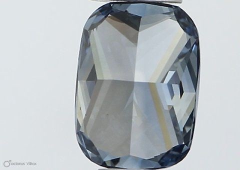 Loose Diamond - CUSHION MODIFIED 0.5ct Fancy Vivid Blue VS2: Loose Diamond - CUSHION MODIFIED 0.5ct Fancy Vivid Blue VS2 Source: This is a real non-mined Diamond that has been grown in a lab Shape: CUSHION MODIFIED Carats: 0.5 Color: Fancy Vivid Blue Certificat