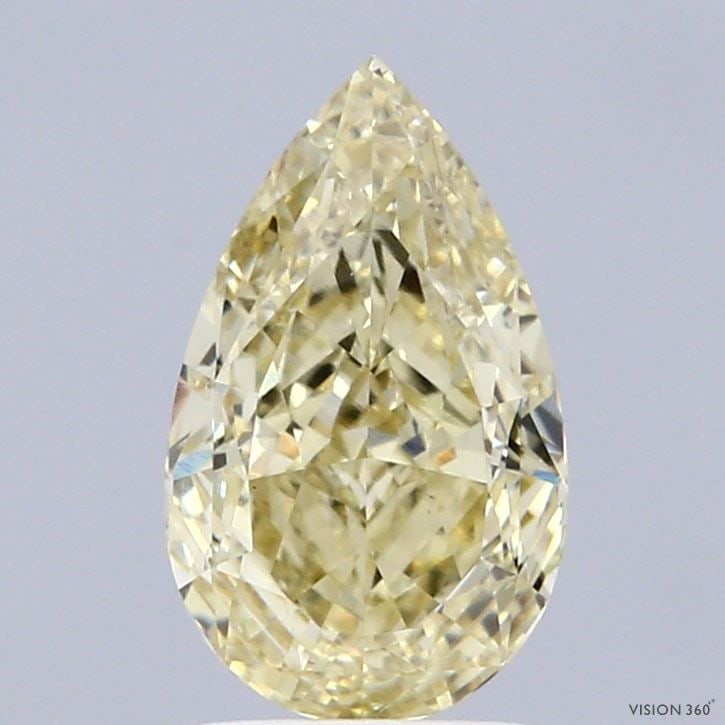Loose Diamond - PEAR 1.75ct Fancy Yellow VVS2: Loose Diamond - PEAR 1.75ct Fancy Yellow VVS2 Source: This is a real non-mined Diamond that has been grown in a lab Shape: PEAR Carats: 1.75 Color: Fancy Yellow Certification: IGI Video: