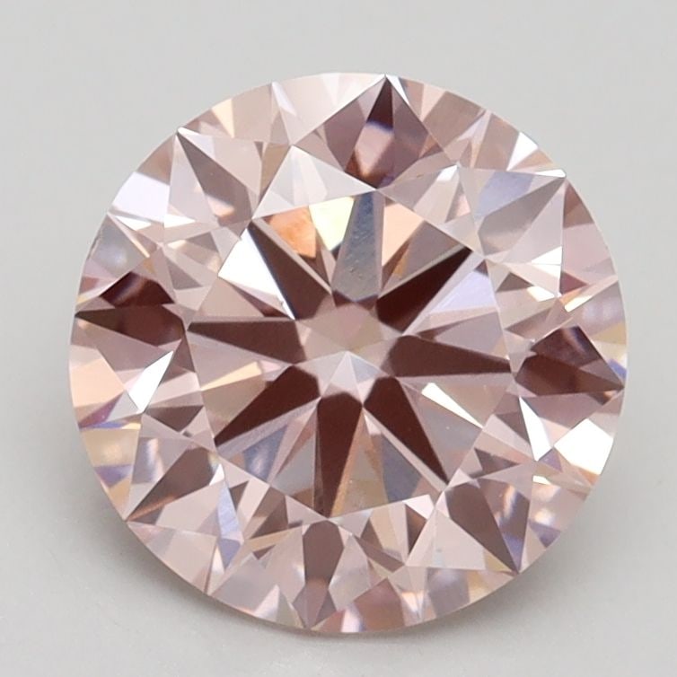 Ideal Loose Diamond - ROUND 2.2ct Fancy Intense Pink VS1: Ideal Loose Diamond - ROUND 2.2ct Fancy Intense Pink VS1 Source: This is a real non-mined Diamond that has been grown in a lab Shape: ROUND Carats: 2.2 Color: Fancy Intense Pink Certification: IGI Vid