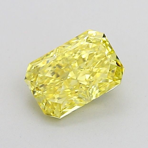 Loose Diamond - RADIANT 1.02ct Fancy Vivid Yellow VVS2: Loose Diamond - RADIANT 1.02ct Fancy Vivid Yellow VVS2 Source: This is a real non-mined Diamond that has been grown in a lab Shape: RADIANT Carats: 1.02 Color: Fancy Vivid Yellow Certification: IGI Vi