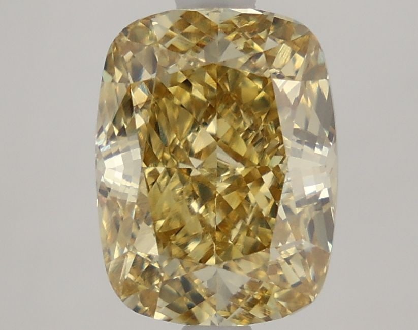 Loose Diamond - CUSHION BRILLIANT 3.35ct Fancy Vivid Yellow VS1: Loose Diamond - CUSHION BRILLIANT 3.35ct Fancy Vivid Yellow VS1 Source: This is a real non-mined Diamond that has been grown in a lab Shape: CUSHION BRILLIANT Carats: 3.35 Color: Fancy Vivid Yellow Ce