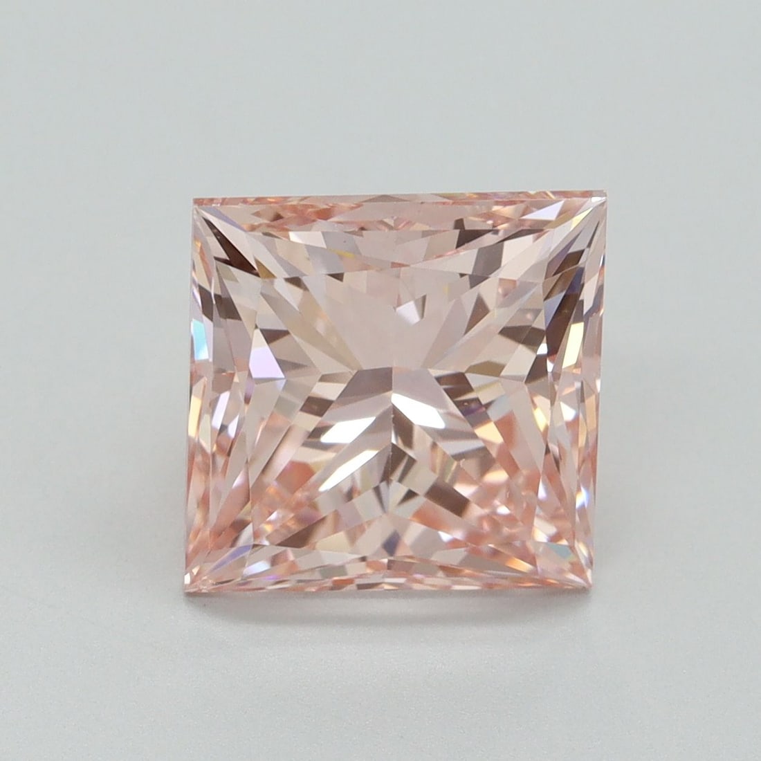 Loose Diamond - PRINCESS 5.01ct Fancy Intense Pink VS2: Loose Diamond - PRINCESS 5.01ct Fancy Intense Pink VS2 Source: This is a real non-mined Diamond that has been grown in a lab Shape: PRINCESS Carats: 5.01 Color: Fancy Intense Pink Certification: IGI V