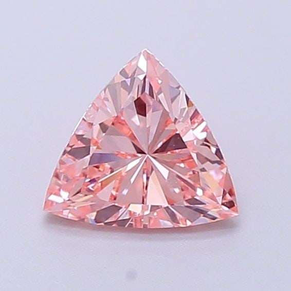Loose Diamond - TRIANGULAR 0.52ct Fancy Intense Pink VVS2: Loose Diamond - TRIANGULAR 0.52ct Fancy Intense Pink VVS2 Source: This is a real non-mined Diamond that has been grown in a lab Shape: TRIANGULAR Carats: 0.52 Color: Fancy Intense Pink Certification: 