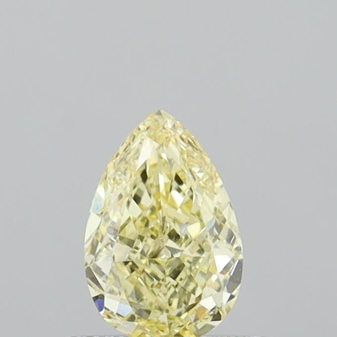 Loose Diamond - PEAR 0.54ct Fancy Yellow VVS2: Loose Diamond - PEAR 0.54ct Fancy Yellow VVS2 Source: This is a real non-mined Diamond that has been grown in a lab Shape: PEAR Carats: 0.54 Color: Fancy Yellow Certification: IGI Video: