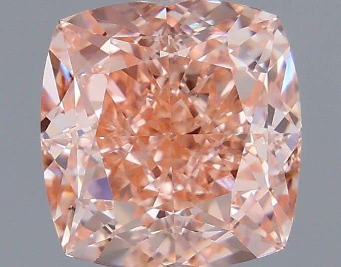 Loose Diamond - CUSHION MODIFIED 1.12ct Fancy Intense Pink VVS2: Loose Diamond - CUSHION MODIFIED 1.12ct Fancy Intense Pink VVS2 Source: This is a real non-mined Diamond that has been grown in a lab Shape: CUSHION MODIFIED Carats: 1.12 Color: Fancy Intense Pink Cer