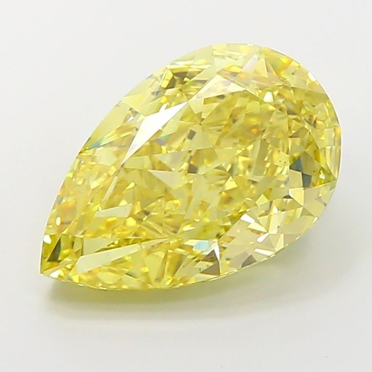 Loose Diamond - PEAR 7.0ct Fancy Intense Yellow VS1: Loose Diamond - PEAR 7.0ct Fancy Intense Yellow VS1 Source: This is a real non-mined Diamond that has been grown in a lab Shape: PEAR Carats: 7.0 Color: Fancy Intense Yellow Certification: IGI The Dia