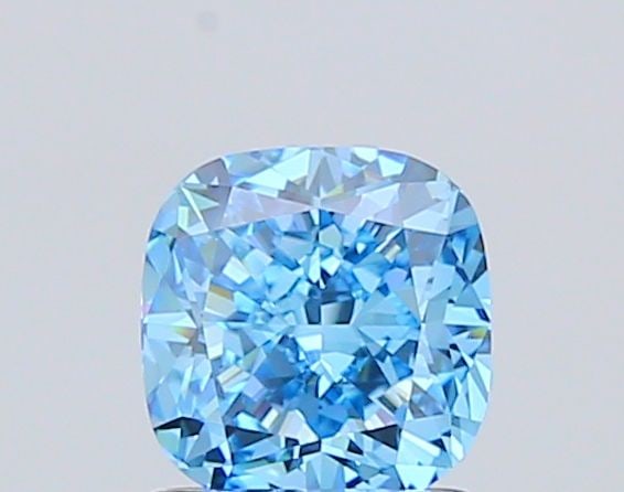 Loose Diamond - CUSHION MODIFIED 1.51ct Fancy Vivid Blue VVS2: Loose Diamond - CUSHION MODIFIED 1.51ct Fancy Vivid Blue VVS2 Source: This is a real non-mined Diamond that has been grown in a lab Shape: CUSHION MODIFIED Carats: 1.51 Color: Fancy Vivid Blue Certifi