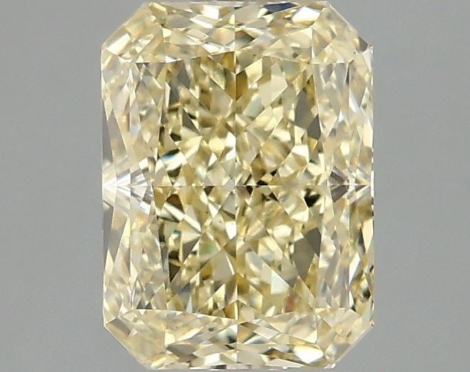 Loose Diamond - RADIANT 1.59ct Fancy Intense Yellow VS1: Loose Diamond - RADIANT 1.59ct Fancy Intense Yellow VS1 Source: This is a real non-mined Diamond that has been grown in a lab Shape: RADIANT Carats: 1.59 Color: Fancy Intense Yellow Certification: IGI