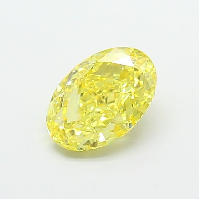 Loose Diamond - OVAL 1.6ct Fancy Vivid Yellow VS2: Loose Diamond - OVAL 1.6ct Fancy Vivid Yellow VS2 Source: This is a real non-mined Diamond that has been grown in a lab Shape: OVAL Carats: 1.6 Color: Fancy Vivid Yellow Certification: IGI Video: