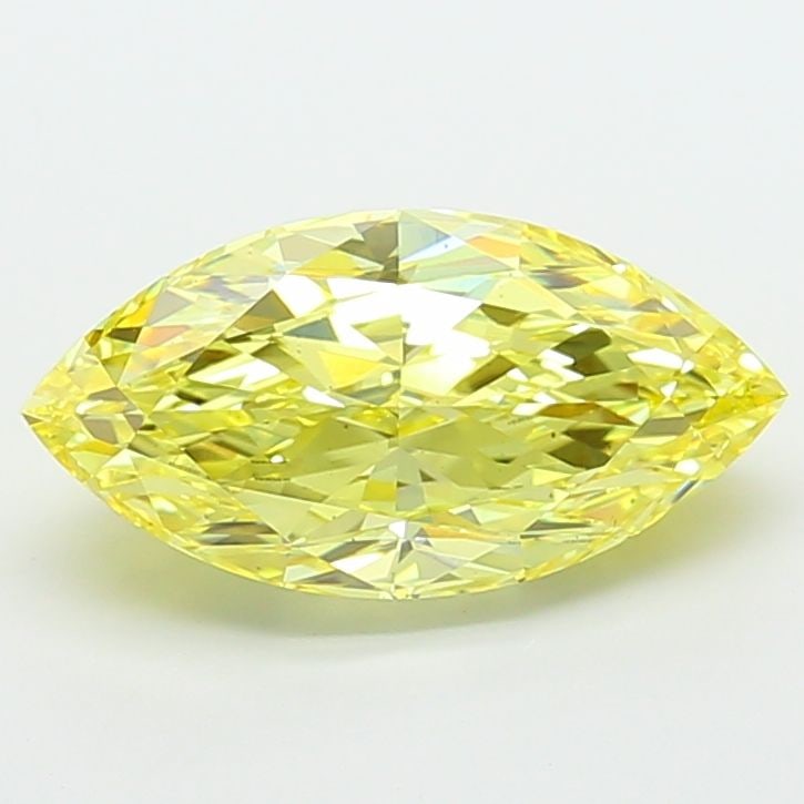 Loose Diamond - MARQUISE 5.01ct Fancy Vivid Yellow VS1: Loose Diamond - MARQUISE 5.01ct Fancy Vivid Yellow VS1 Source: This is a real non-mined Diamond that has been grown in a lab Shape: MARQUISE Carats: 5.01 Color: Fancy Vivid Yellow Certification: IGI V