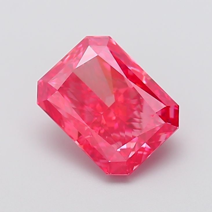 Loose Diamond - RADIANT 3.03ct Fancy Vivid Pink VS2: Loose Diamond - RADIANT 3.03ct Fancy Vivid Pink VS2 Source: This is a real non-mined Diamond that has been grown in a lab Shape: RADIANT Carats: 3.03 Color: Fancy Vivid Pink Certification: NONE Video: