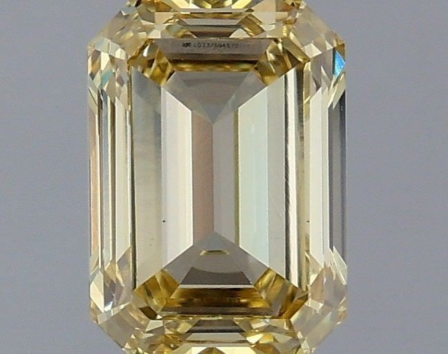 Loose Diamond - EMERALD 1.48ct Fancy Light Yellow VS1: Loose Diamond - EMERALD 1.48ct Fancy Light Yellow VS1 Source: This is a real non-mined Diamond that has been grown in a lab Shape: EMERALD Carats: 1.48 Color: Fancy Light Yellow Certification: IGI Vid