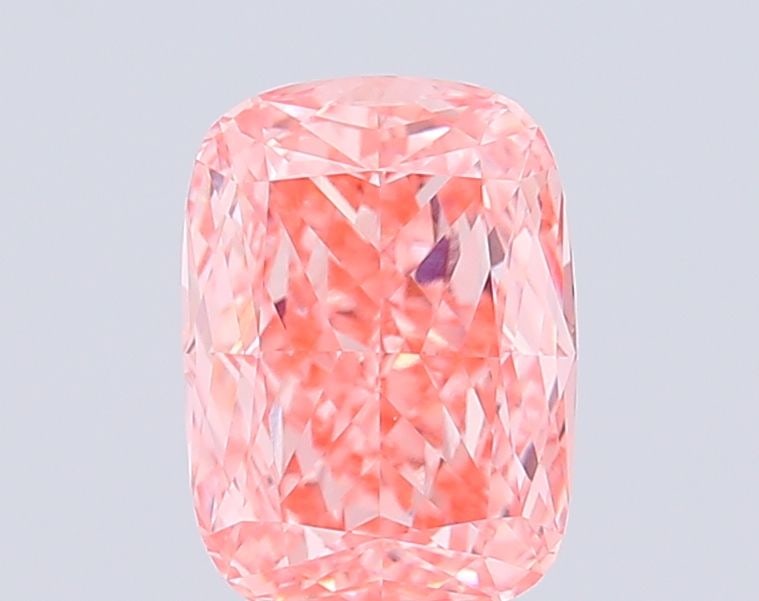 Loose Diamond - CUSHION MODIFIED 3.0ct Fancy Vivid Pink VVS2: Loose Diamond - CUSHION MODIFIED 3.0ct Fancy Vivid Pink VVS2 Source: This is a real non-mined Diamond that has been grown in a lab Shape: CUSHION MODIFIED Carats: 3.0 Color: Fancy Vivid Pink Certifica