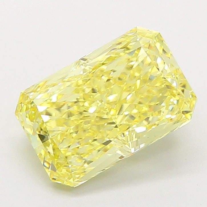 Loose Diamond - RADIANT 4.06ct Fancy Intense Yellow VS1: Loose Diamond - RADIANT 4.06ct Fancy Intense Yellow VS1 Source: This is a real non-mined Diamond that has been grown in a lab Shape: RADIANT Carats: 4.06 Color: Fancy Intense Yellow Certification: IGI