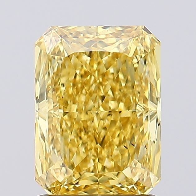 Loose Diamond - RADIANT 1.71ct Fancy Vivid Yellow VS2: Loose Diamond - RADIANT 1.71ct Fancy Vivid Yellow VS2 Source: This is a real non-mined Diamond that has been grown in a lab Shape: RADIANT Carats: 1.71 Color: Fancy Vivid Yellow Certification: IGI Vid