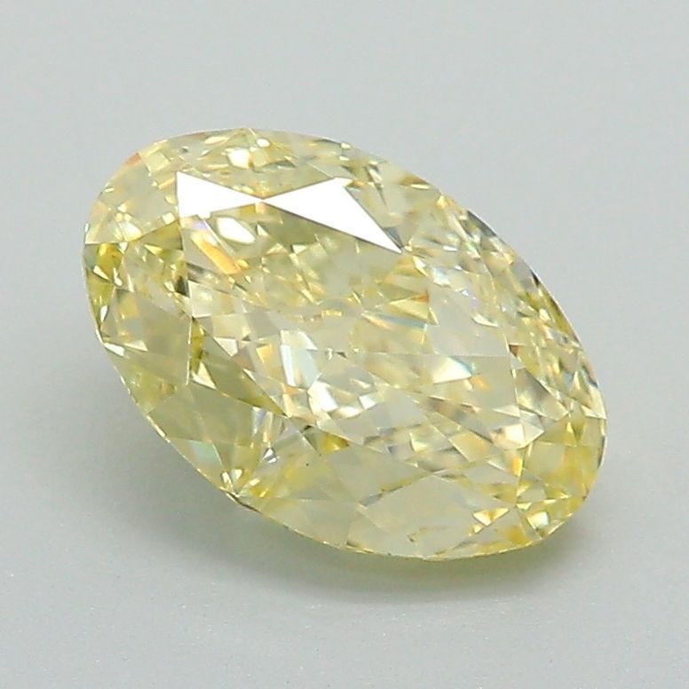Loose Diamond - OVAL 1.57ct Fancy Intense Yellow VS1: Loose Diamond - OVAL 1.57ct Fancy Intense Yellow VS1 Source: This is a real non-mined Diamond that has been grown in a lab Shape: OVAL Carats: 1.57 Color: Fancy Intense Yellow Certification: IGI Video