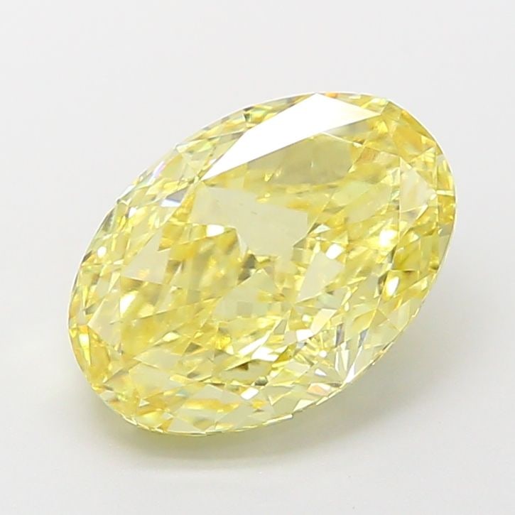 Loose Diamond - OVAL 3.08ct Fancy Intense Yellow VS1: Loose Diamond - OVAL 3.08ct Fancy Intense Yellow VS1 Source: This is a real non-mined Diamond that has been grown in a lab Shape: OVAL Carats: 3.08 Color: Fancy Intense Yellow Certification: IGI The D