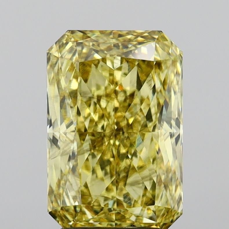 Loose Diamond - RADIANT 3.02ct Fancy Intense Yellow SI1: Loose Diamond - RADIANT 3.02ct Fancy Intense Yellow SI1 Source: This is a real non-mined Diamond that has been grown in a lab Shape: RADIANT Carats: 3.02 Color: Fancy Intense Yellow Certification: IGI