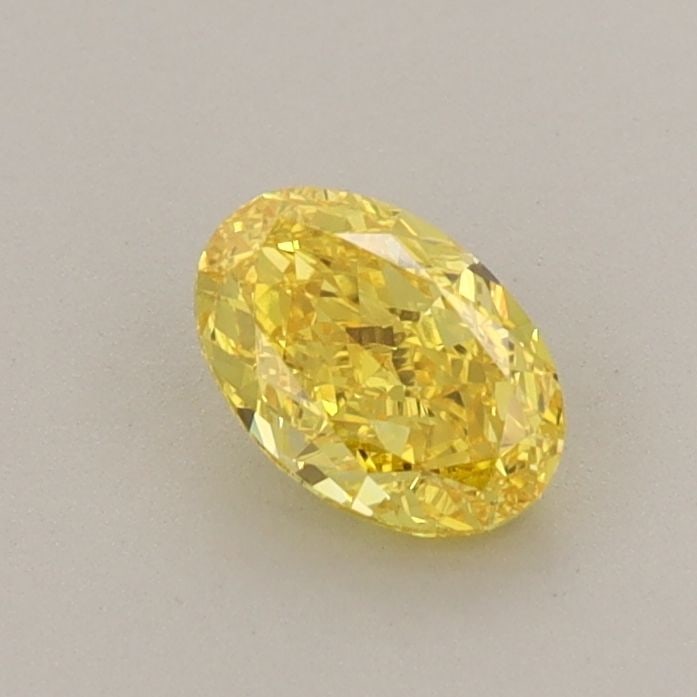 Loose Diamond - OVAL 0.55ct Fancy Vivid Yellow VS1: Loose Diamond - OVAL 0.55ct Fancy Vivid Yellow VS1 Source: This is a real non-mined Diamond that has been grown in a lab Shape: OVAL Carats: 0.55 Color: Fancy Vivid Yellow Certification: IGI Video: