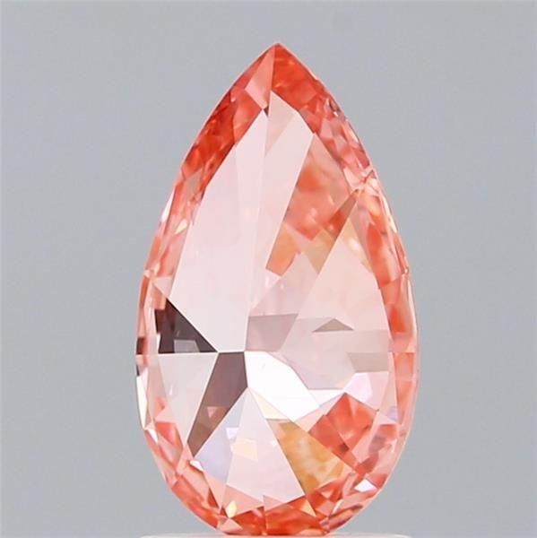 Loose Diamond - PEAR 1.24ct Fancy Vivid Pink VS1: Loose Diamond - PEAR 1.24ct Fancy Vivid Pink VS1 Source: This is a real non-mined Diamond that has been grown in a lab Shape: PEAR Carats: 1.24 Color: Fancy Vivid Pink Certification: IGI Video:
