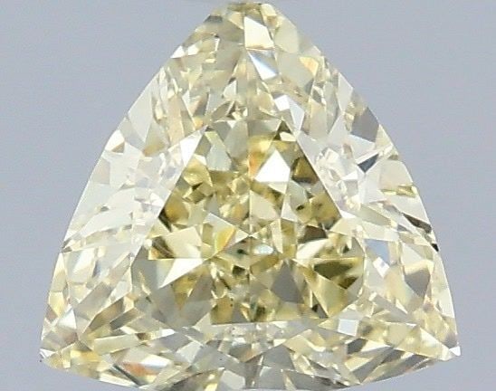Loose Diamond - TRIANGULAR 1.02ct Fancy Yellow VS1: Loose Diamond - TRIANGULAR 1.02ct Fancy Yellow VS1 Source: This is a real non-mined Diamond that has been grown in a lab Shape: TRIANGULAR Carats: 1.02 Color: Fancy Yellow Certification: IGI Video:
