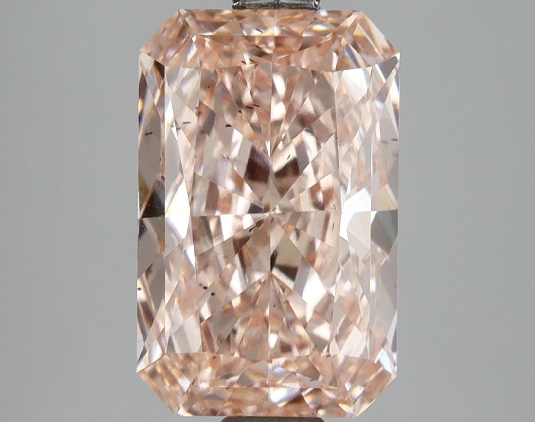 Loose Diamond - RADIANT 3.03ct Fancy Intense Pink SI1: Loose Diamond - RADIANT 3.03ct Fancy Intense Pink SI1 Source: This is a real non-mined Diamond that has been grown in a lab Shape: RADIANT Carats: 3.03 Color: Fancy Intense Pink Certification: IGI Vid
