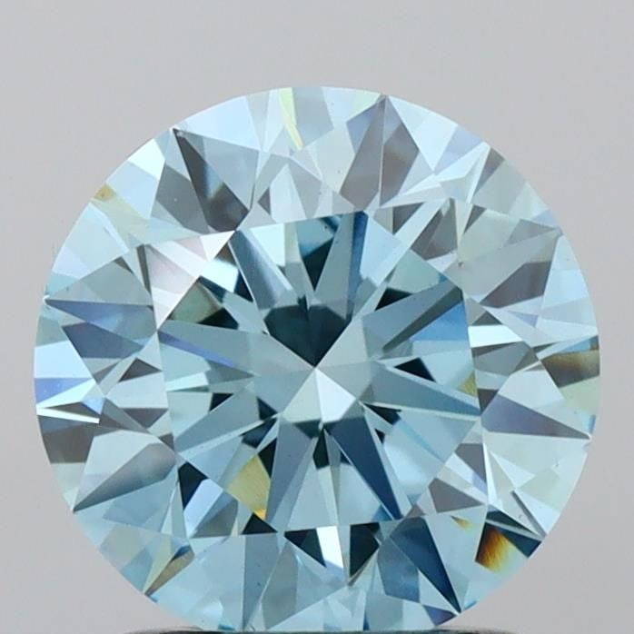 Ideal Loose Diamond - ROUND 1.51ct Fancy Intense Blue VS1: Ideal Loose Diamond - ROUND 1.51ct Fancy Intense Blue VS1 Source: This is a real non-mined Diamond that has been grown in a lab Shape: ROUND Carats: 1.51 Color: Fancy Intense Blue Certification: IGI V