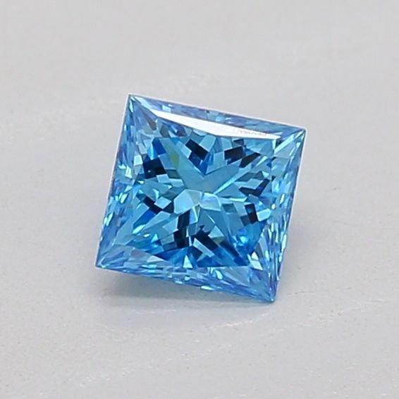 Loose Diamond - PRINCESS 0.25ct Fancy Vivid Blue VS1: Loose Diamond - PRINCESS 0.25ct Fancy Vivid Blue VS1 Source: This is a real non-mined Diamond that has been grown in a lab Shape: PRINCESS Carats: 0.25 Color: Fancy Vivid Blue Certification: IGI Video