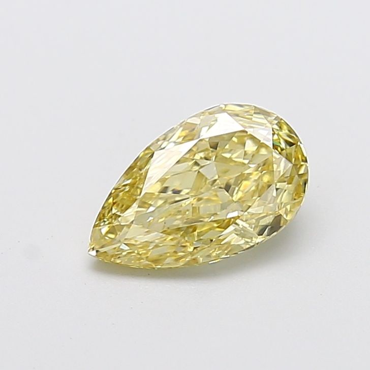 Loose Diamond - PEAR 1.56ct Fancy Intense Yellow VVS2: Loose Diamond - PEAR 1.56ct Fancy Intense Yellow VVS2 Source: This is a real non-mined Diamond that has been grown in a lab Shape: PEAR Carats: 1.56 Color: Fancy Intense Yellow Certification: IGI Vide
