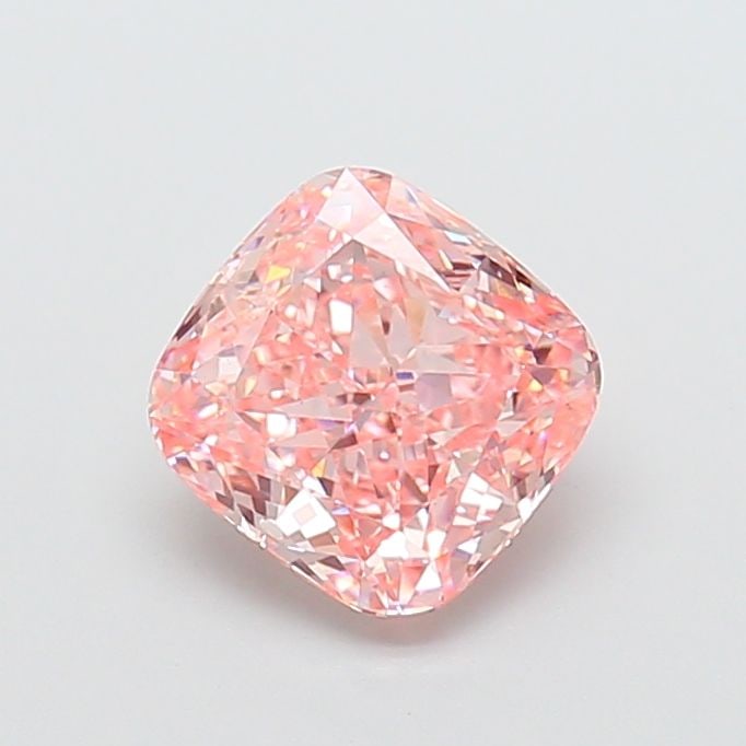 Loose Diamond - CUSHION MODIFIED 2.05ct Fancy Vivid Pink VS1: Loose Diamond - CUSHION MODIFIED 2.05ct Fancy Vivid Pink VS1 Source: This is a real non-mined Diamond that has been grown in a lab Shape: CUSHION MODIFIED Carats: 2.05 Color: Fancy Vivid Pink Certific