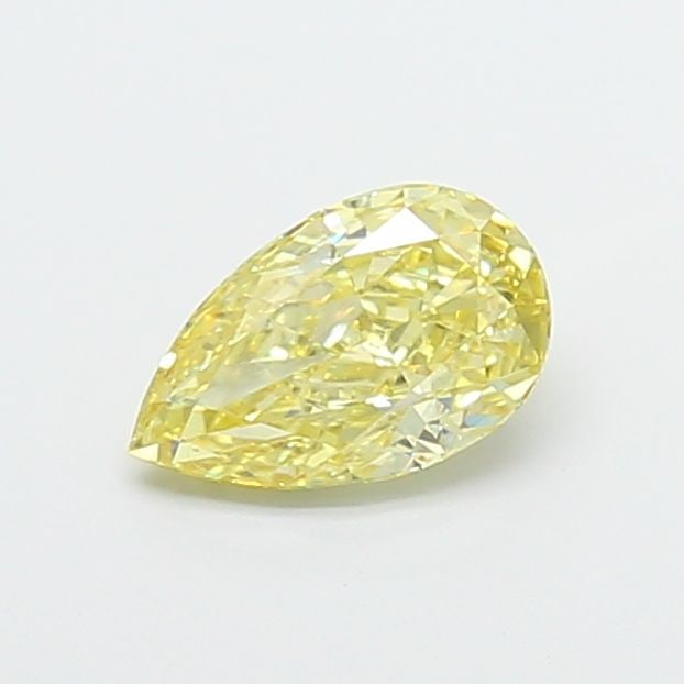 Loose Diamond - PEAR 1.03ct Fancy Intense Yellow VVS2: Loose Diamond - PEAR 1.03ct Fancy Intense Yellow VVS2 Source: This is a real non-mined Diamond that has been grown in a lab Shape: PEAR Carats: 1.03 Color: Fancy Intense Yellow Certification: IGI Vide