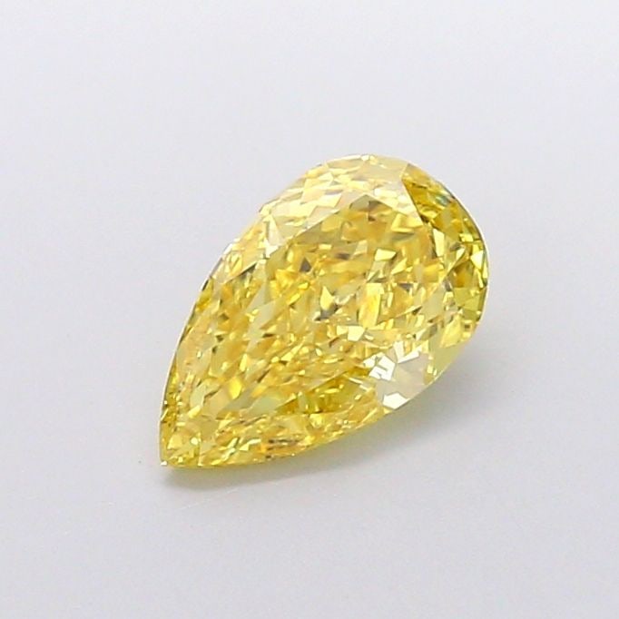 Loose Diamond - PEAR 1.35ct Fancy Vivid Yellow VVS2: Loose Diamond - PEAR 1.35ct Fancy Vivid Yellow VVS2 Source: This is a real non-mined Diamond that has been grown in a lab Shape: PEAR Carats: 1.35 Color: Fancy Vivid Yellow Certification: IGI Video: