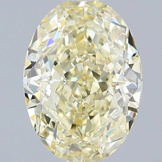 Loose Diamond - OVAL 1.04ct Fancy Light Yellow VVS2: Loose Diamond - OVAL 1.04ct Fancy Light Yellow VVS2 Source: This is a real non-mined Diamond that has been grown in a lab Shape: OVAL Carats: 1.04 Color: Fancy Light Yellow Certification: IGI Video:
