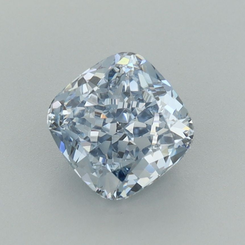 Loose Diamond - CUSHION MODIFIED 1.36ct Fancy Intense Blue VVS2: Loose Diamond - CUSHION MODIFIED 1.36ct Fancy Intense Blue VVS2 Source: This is a real non-mined Diamond that has been grown in a lab Shape: CUSHION MODIFIED Carats: 1.36 Color: Fancy Intense Blue Cer